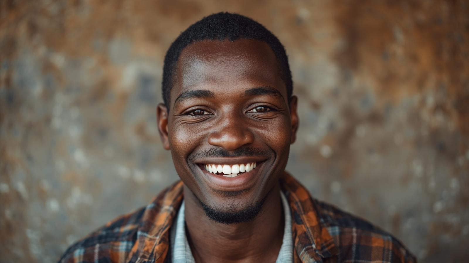 man aged 30 from malawi wearing casual clothes and smiling at the camera 1