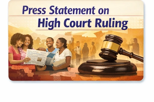 Press Statement On High Court Ruling